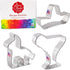 Cinco de Mayo Cookie Cutters 3-Pc Set Made in USA by Ann Clark, Pinata, Sombrero, Margarita Glass...