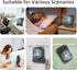 AMKEN Small Table Fans - 2000mAh USB Fan Desk Fan 4 Speeds Adjustable - 200° Tilt Folding Quiet Operation for Office Bedroom Home Desktop Camping...