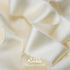 Ribbli Ivory Silk Satin Ribbon 1.5 Inch x 12 Yard Handmade Frayed Chiffon Ribbon with Wooden Spool Cream Ribbon for Gift Wrapping Wedding Invitati...