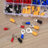 102 Pcs Disconnect Electrical O Ring Crimp Terminals Connectors Assortment Kit, Mixed Quick Wire Connectors, Insulated Electrical Wire O Ring Conn...