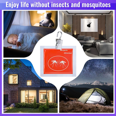 3 Pcs Mosquito Attractants for All Bug Zapper Bait Refill, Safe Mosquito Lures Fly Bait, Clip on Mosquito Trap Attractant Bait Hang Bug Zapper Ref...