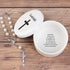Baby Baptism/Dedication/Christening Keepsake Baptism Gift for Boy Girl from Godparents, Precious Moments Girl Boy With Praying Cross, Godchild, Ba...