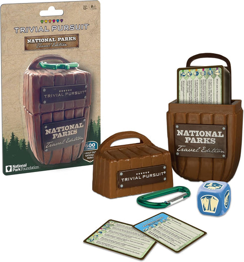 USAopoly Trivial Pursuit: National Park 100th Anniversary | Celebrating the National Park Service Centennial | 600 Trivia Questions & Fun Facts | ...