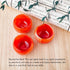 Runyangshi 1PCS Red Agate Bowl 2.59 inches Crystal Agate Healing Crystal Hand Carved Tumbling Polishing Agate Bowl Reiki Meditation Home Decor Gif...