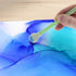 U.S. Art Supply 30 Alcohol Ink Blending Swabs - Foam Tip Brushes, Assorted Shapes and Sizes - Mixing, Blending, Re-Wet, Lift Ink, Dye, Paint, Draw...
