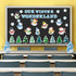 Haooryx 83Pcs Christmas Winter Snowmen Bulletin Board Set Classroom Decoration, Snow Snowman Patterned Paper Cut-Outs Blackboard Border Decor for ...