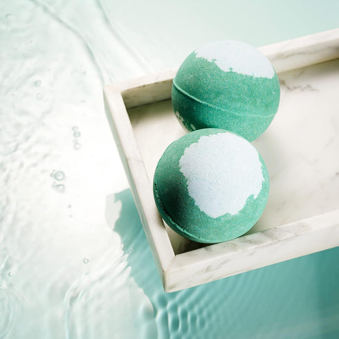 Bath Bombs for Women and Men, Natural AromatherapyBath Bombs, Handmade Eucalyptus Shower Bombs with Mint Fragrance for Spa Bubble Bath, Body Self ...