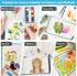 Funto Watercolor Journal, 3.5x5.5, 2 Pack, 48 Pages Each, Blue Cloth Cover?Cold-pressed Watercolor Paper, 110 lb/230 gsm, Art Supplies for Waterco...