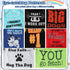 8 Pieces Dog Shirts Pet Printed Clothes with Funny Letters Summer Pet T Shirts Cool Puppy Shirts Breathable Dog Outfit Soft Dog Sweatshirt for Pet...