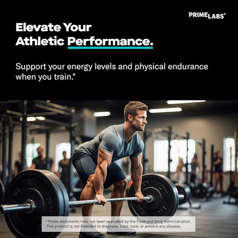 Prime Labs L Arginine Nitric Oxide - with L-Arginine 1500mg - Supports Blood Flow, Energy, Strength, Endurance - 60 Capsules...