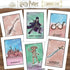 Harry Potter Loteria Game - Bingo Style with Custom Artwork Inspired by Mexican Culture...