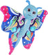 Wild Republic Huggers Butterfly Blue Plush Toy, Slap Bracelet, Stuffed Animal, Kids Toys, 8"...