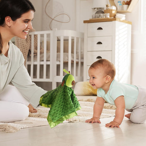 Baby Security Blanket Loveys for Babies Stuffed Animal Snuggle Toy Gifts for Baby Girls and Boys Newborn...