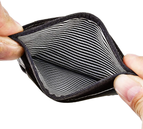 kinzd Minimalist Mens Wallet RFID Front Pocket Wallet Secure Thin Credit Card Holder Men Women...