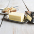 KitchenCraft Butter Dish with Lid, Stainless Steel, Silver 19.5 x 10 x 8 cm...