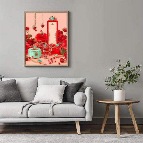 Posterizer 1 pcs-Handmade Valentine’s Day gifts cute poster -2-Romantic Art-Holiday Poster Collection-Gift for Couples boyfriend girlfriend Husban...