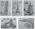Painting Templates Drawing Stencils Plastic Creative Building Art Craft Reusable Stencils Lettering Aids for Kids Student DIY Scrapbook Notebook P...