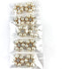 Worlds 10PC Gold Rhinestone Pearl Flatback Alloy Buttons Wedding Decoration DIY Clothing Scrapbooking Crafts Accessories 28mm...
