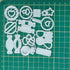 Cutting Dies Christmas Tag Set Metal Stencils Scrapbooking Tool DIY Carbon Steel Embossing Template for Paper Card Making (Candy-10x9.7cm)...
