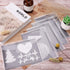 Pllieay 26Pcs Stamp and Die Storage Pockets with Rubber Magnetic Sheets and Labels, Clear Plastic Envelopes Storage Bag Scrapbooking Storage Dies ...