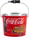 Coca-Cola Large Beverage Bucket with Coke Bottle Handle, Red (773317-12)...