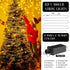 Areker Christmas Lights Outdoor Warm White,500LED 82FT, Christmas Tree Lights Indoor, IP65 Waterproof with 8 Modes, Xmas Rope Lights for Indoor Ho...