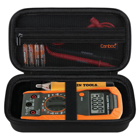 Canboc Carrying Case for Klein Tools 69149P/69355/MM300/MM400 Digital Multimeter Electrical Test Kit, Bag fit Digital Multimeter, Noncontact Volta...