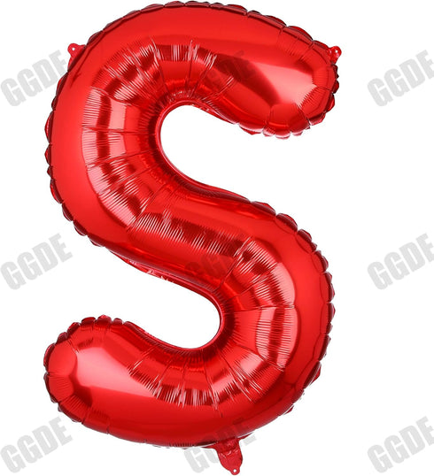 40 Inch Big Red Letter Balloons Foil Mylar Wedding Bachelorette Wedding Birthday Bridal Shower Anniversary Celebration Graduation Party Decoration...