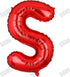 40 Inch Big Red Letter Balloons Foil Mylar Wedding Bachelorette Wedding Birthday Bridal Shower Anniversary Celebration Graduation Party Decoration...