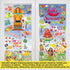 Summer Window Clings 9 Sheets Double Sided Pattern Window Decorations for Summer Hawaiian Tropical Home Office Refrigerator Glass Window Party Sup...