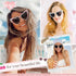 YOGFIT Heart Sunglasses for Women Fashion Classic Love Eye Protection Sunglasses Vintage Cute Heart Sunglasses...