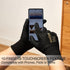 COOLJOB A3 Cut Resistant Fishing Gloves for Men, Touchscreen Safety Work Gloves with Grip Nitrile, Knife Proof Anti-slip Dexterous Rubber Gloves f...