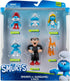 The Smurfs GARGAMEL VS Smurfs 6 Figure Multipack - Features 2-Inch Smurfette, Papa Smurf, Brainy Smurf, Baby Smurf, Azrael, 3-Inch Gargamel - Auth...
