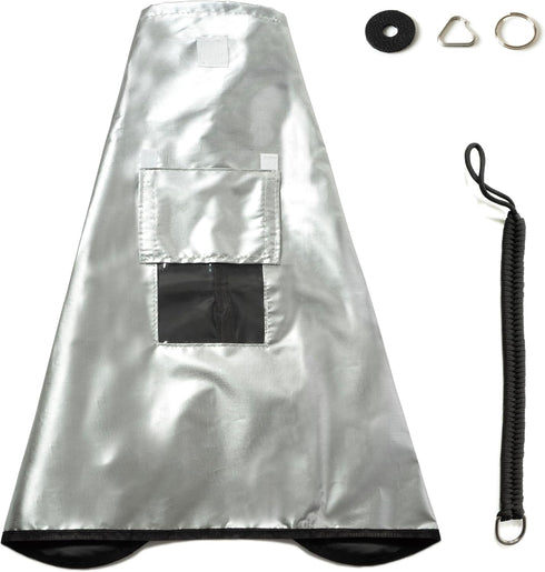 Camera Rain Cover Extra-Long Coat - Waterproof Weather Sleeve Covers DSLR Cameras Gear Lens and for Tripod...