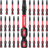 30 Pieces T20 2 In. Impact Tough Magnetic #20 Torx Head Power Bits, S2 Alloy Steel T20 Screwdriver Bits Set...
