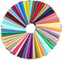 60 Pieces Solid Cotton Quilting Fabric Color Fabric Bundles Fabric Quilt Solid Quilting Squares Quilting Fabric Patchwork Sewing Craft Precut Fabr...