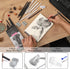 Drawing Sketching Pencil Set - 22 Piece Graphite Pencils, White Gel Pen, White Charcoal Pencils, Eraser Pencils, Erasers, Blending Stumps for Draw...