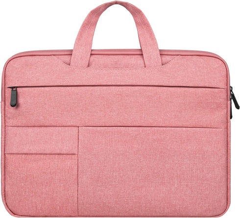 RAINYEAR 15.6" Laptop Sleeve Case Compatible with 15.6 Inch Notebook Computer Chromebook,Briefcase with Hidden Handle Multiple Pocket Protective P...