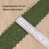 Lace Trim Cotton Lace Ribbon Eyelet Lace Ribbon Crochet Sewing Lace for junk journal supplies Crafts Supply(Green)...
