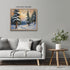 Posterizer 1 pcs-snowy jungle in winter in oil painting style-10-Landscape & Nature Art-Living Room Bedroom Decor- unframed wall art...