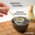 Japanese Chashaku | 2 pcs x Bamboo Matcha Scoop for measuring Matcha green tea powder | Spoon for traditional tea ceremony...