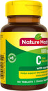Nature Made Vitamin C 1000 mg Time Release Tablets with Rose Hips, 60 Count to Help Support the Immune System...