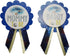 Mom & Dad to Be Baby Shower Pins for Galaxy Out of this World Theme Sprinkle or Gender Reveal Party...