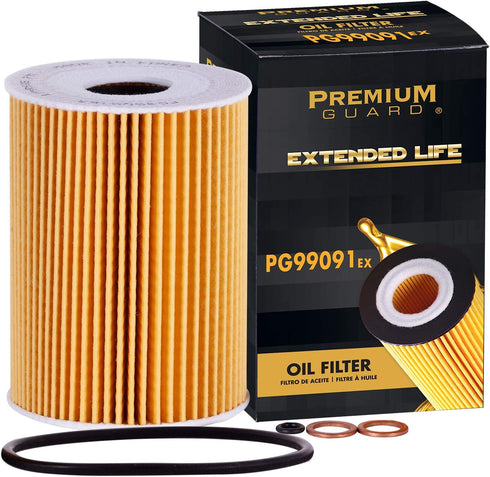 PG99091EX Extended Life Oil Filter up to 10,000 Miles | Fits 2013-08 BMW M3...