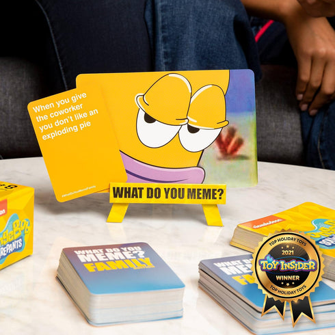 WHAT DO YOU MEME? Spongebob Family Edition – The Hilarious Game for Meme Lovers...