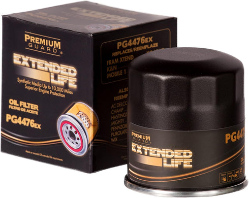 PG Oil Filter, Extended Life PG4476EX |Fits 1985-2020 various models of Chevrolet, Daihatsu, Geo, Infiniti, Lexus, Lotus, Nissan, Pontiac, Scion, ...