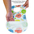 Sesame Street Large Disposable Bibs with Patented Crumb-Catcher, Leakproof Liner, and Reusable Fastener, Ages 6+ Months, 32 count...