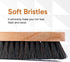 Hat Brush Horsehair Felt Hat Cleaner, Horse Hair Brush for Baseball Cap, Cowboy Hats, Shoes, and Clothes Brush, Soft Bristles Wooden Cleaning Brus...