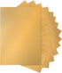 28 Sheets Shimmer Gold Cardstock 8.5 x 11 Metallic Paper, 250gsm/92lb Premium Glossy Paper Card Stock for DIY Cards Making, Anniversaries, Wedding...