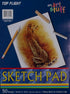 Top Flight Sketch Pad, Heavy Back, 8.75 x 12-Inches, 50 Sheets (62301), Cover may vary...
